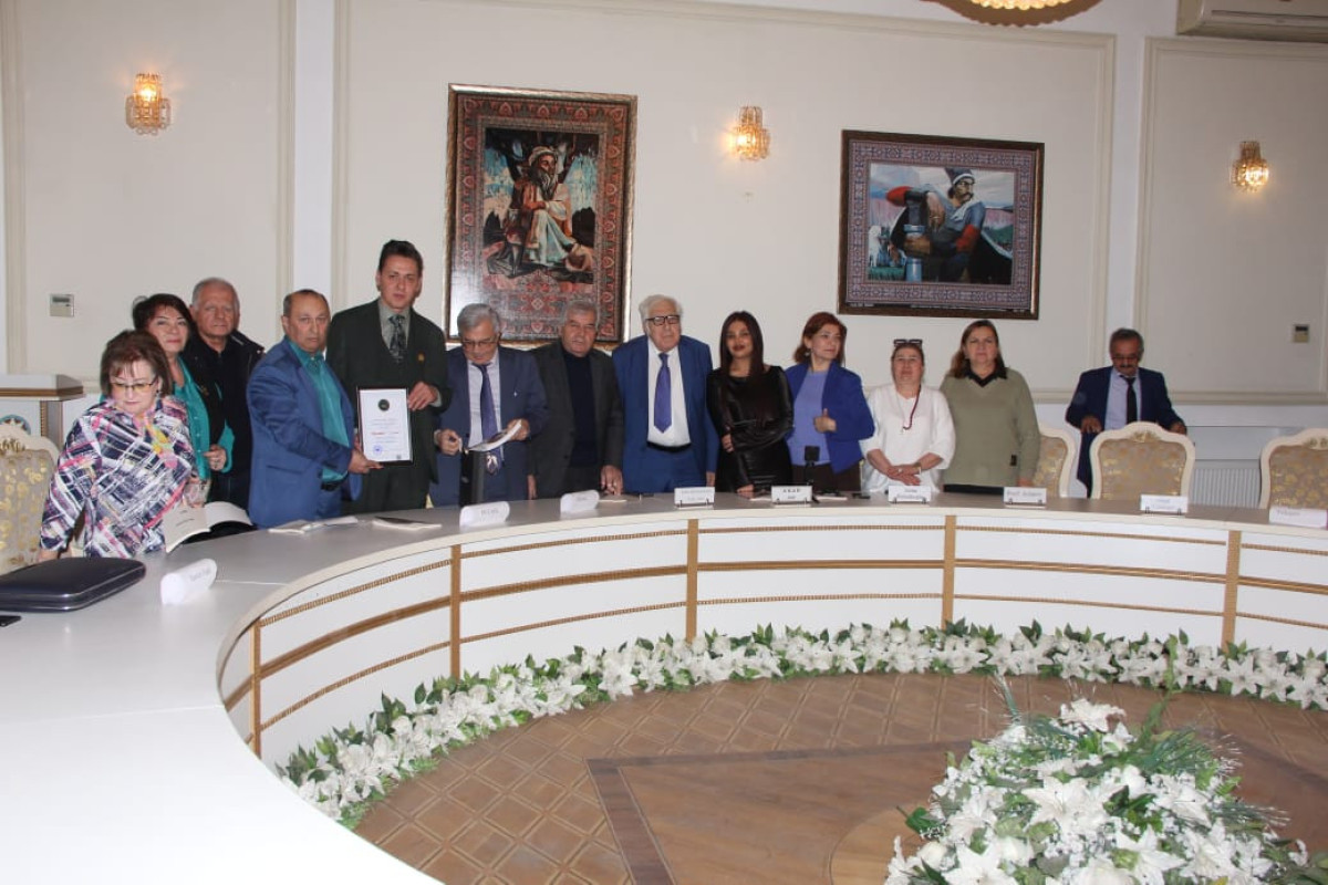 Əli Çağlanın "Katarina" kitabı Yazıçılar Birliyində təqdim olundu  