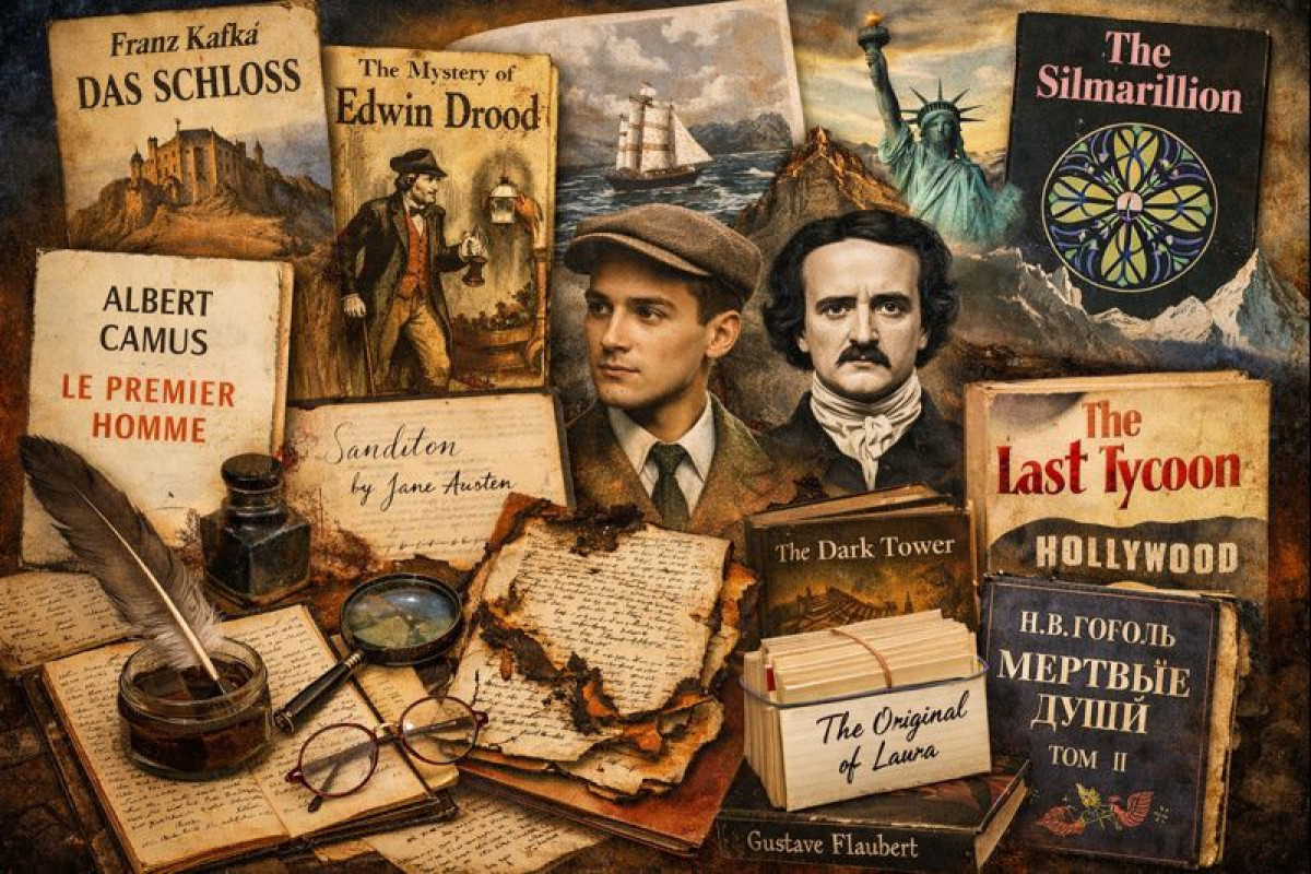 Qatilin kimliyi bilinmədi, müəllif  əlyazmanı yandırdı...  - Yarımçıq qalmış  ən maraqlı əsərlər 