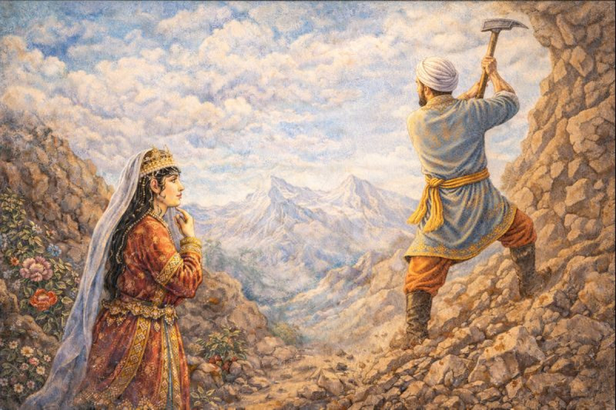 Könül atəşlidir, söndürmək gərək... - Əlişir Nəvainin "Fərhad və Şirin"indən bir hissə  