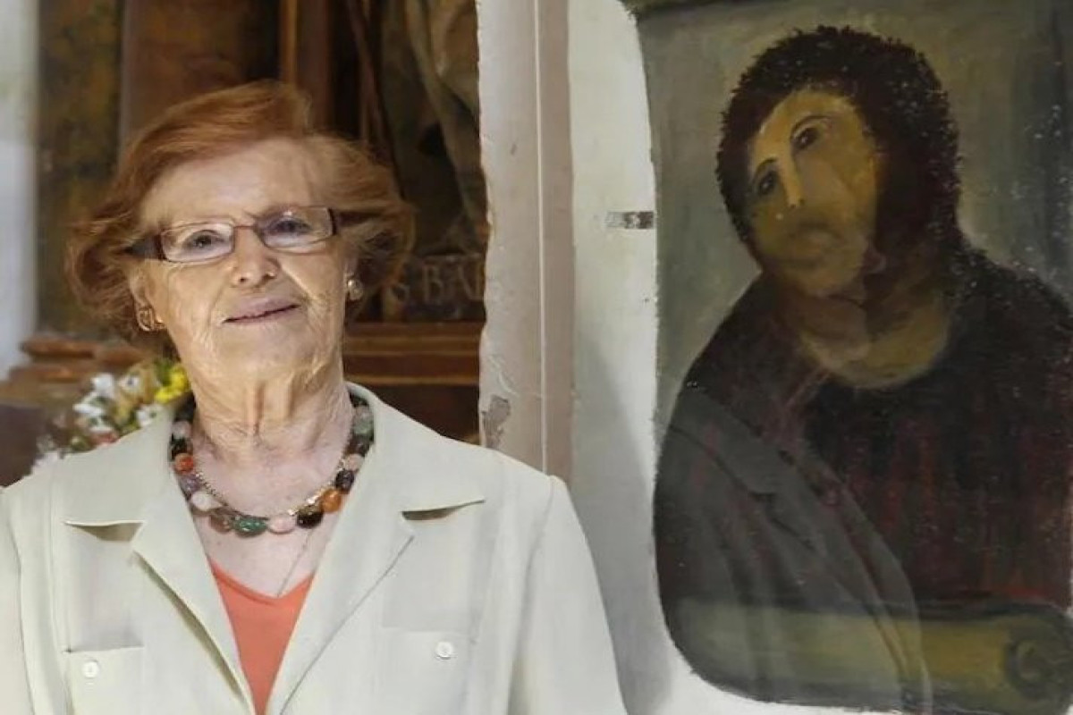 Dünyanın ən məşhur restavrasiya səhvi  ilə tarixə düşən qadın vəfat etdi