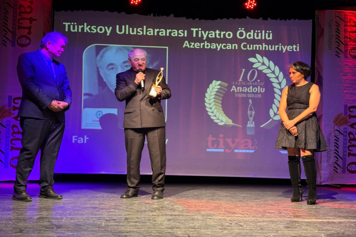 Fəxrəddin Manafov “Türk dünyasının ən yaxşı teatr aktyoru” adına layiq görülüb 