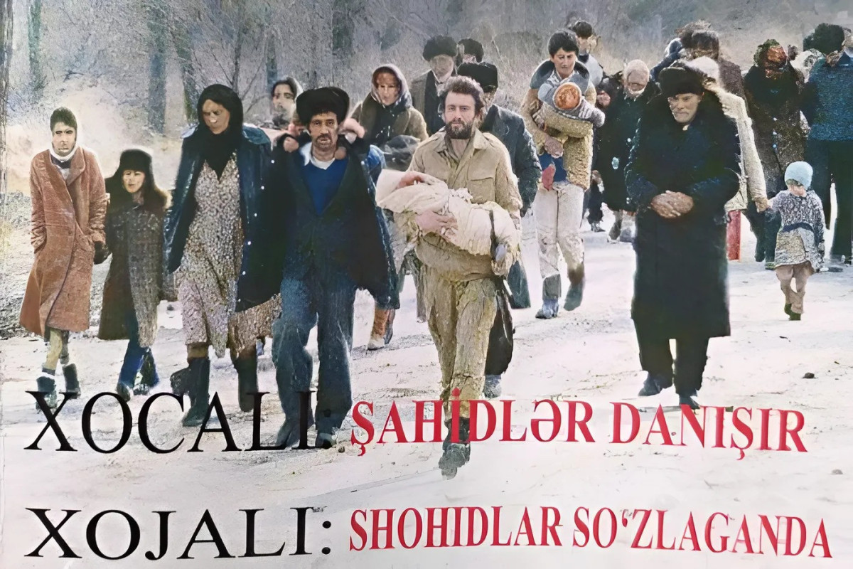 “Xocalı: Şahidlər danışır”  kitabı özbək dilində nəşr edilib