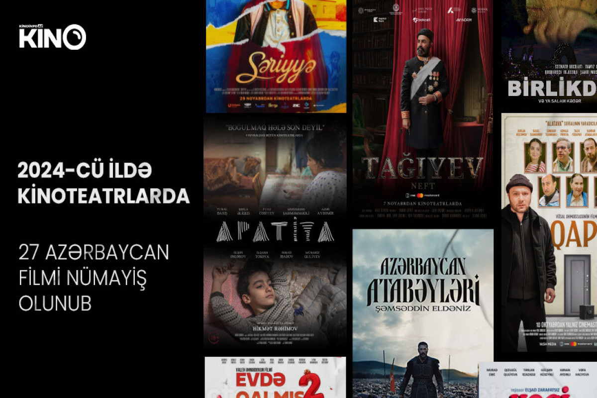 Keçən il kinoteatrlarda neçə film göstərilib? - Siyahı 