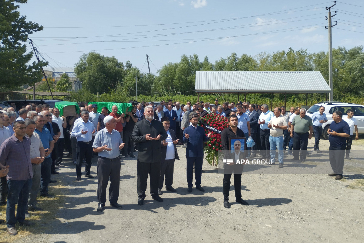 Rusiyada qətlə yetirilən qardaşlar Ağcabədidə dəfn edildi
