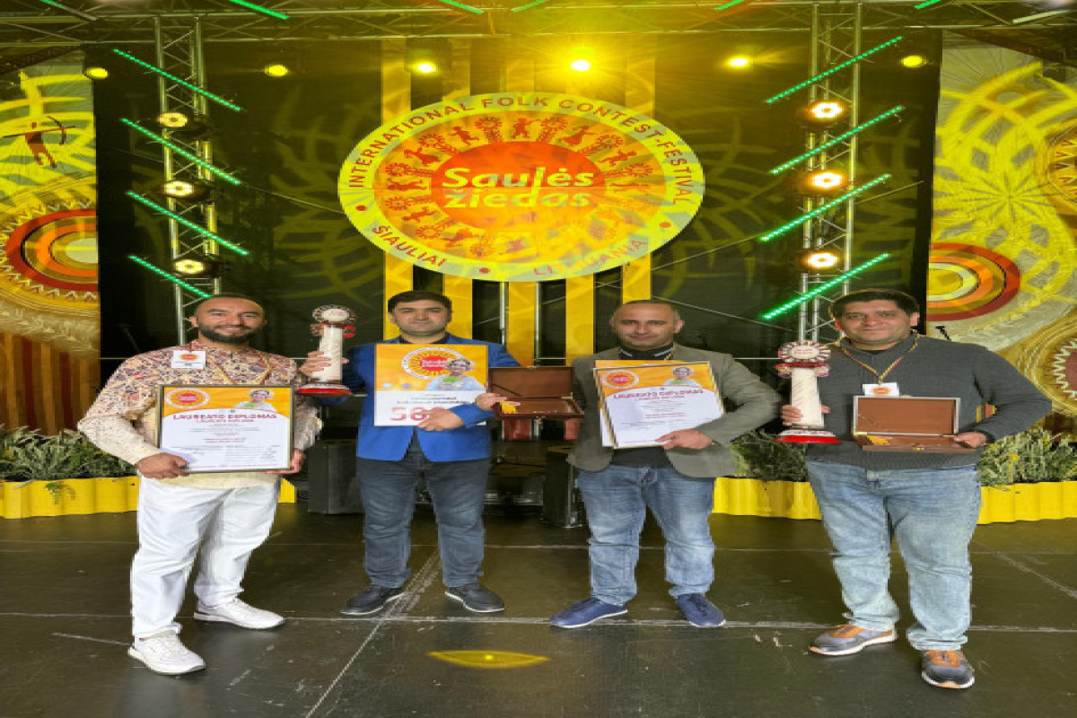 "Vətən" musiqi qrupu beynəlxalq festivalda birincilik qazanıb 