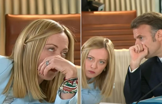 Meloni Makrona niyə...