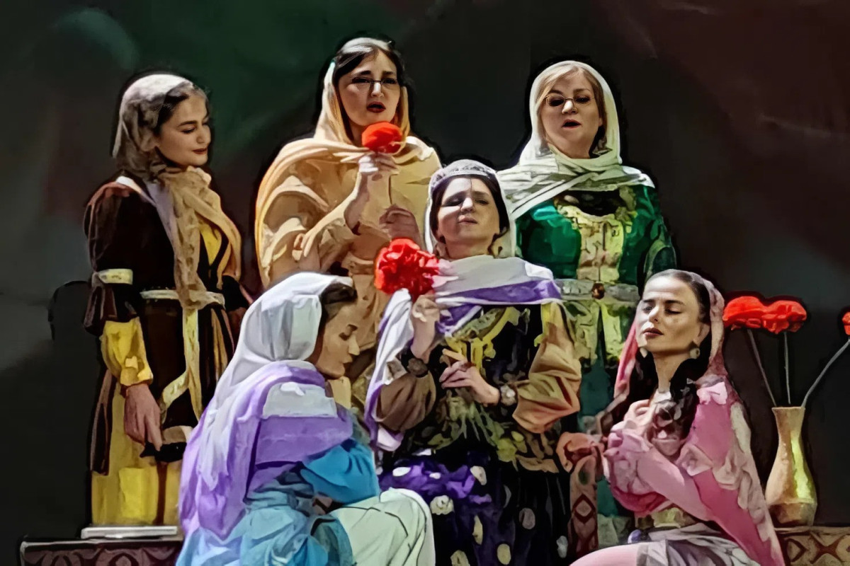 “Xan qızı”  tamaşası nümayiş olundu