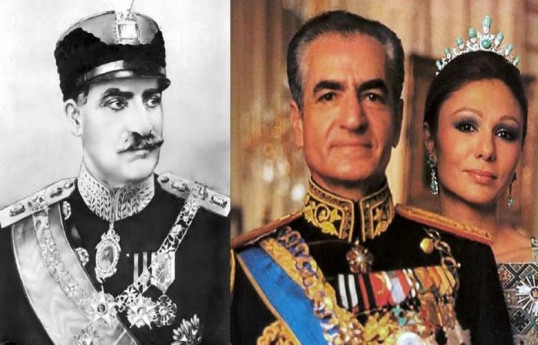 Xomeyni Rza şahın...