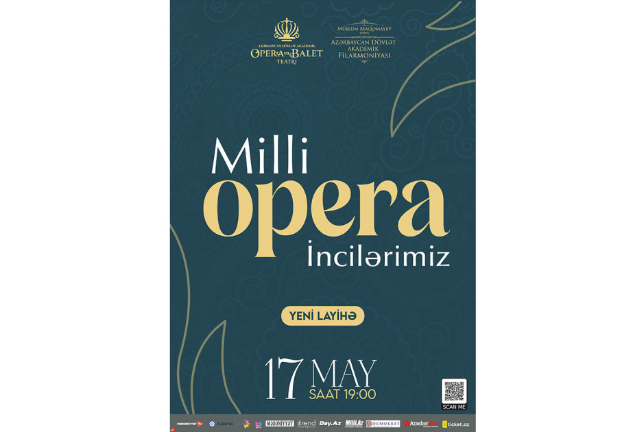 Yeni layihə: "Milli opera incilərimiz"