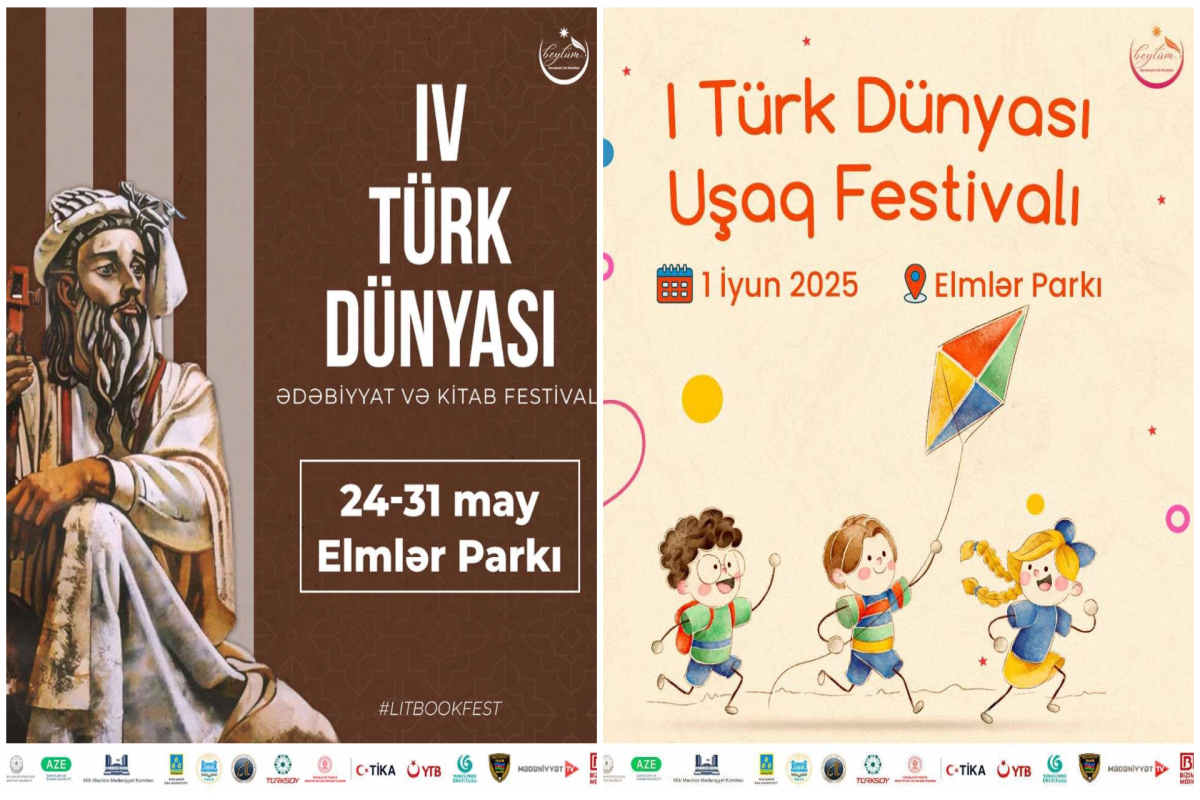 IV Türk Dünyası Ədəbiyyat və Kitab Festivalı başlayır 