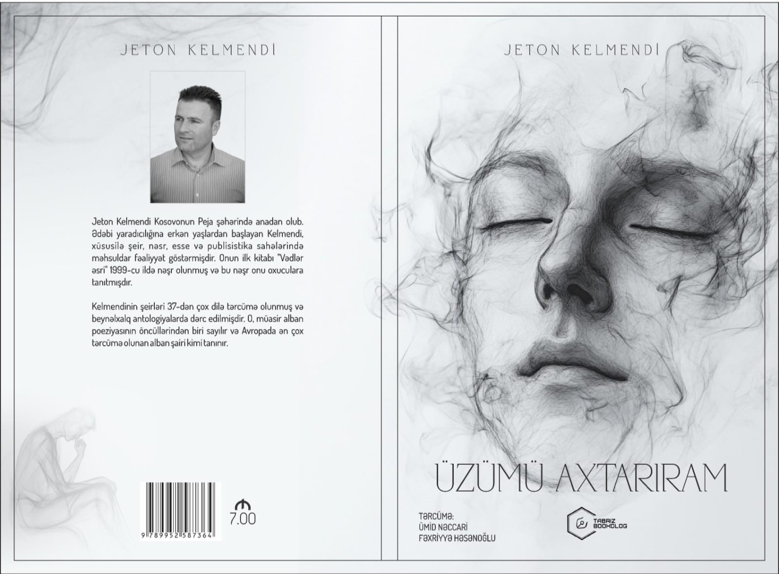 Jeton Kelmendinin şeirlər kitabı işıq üzü görüb