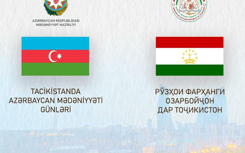 Düşənbədə Azərbaycan Mədəniyyəti Günləri keçiriləcək