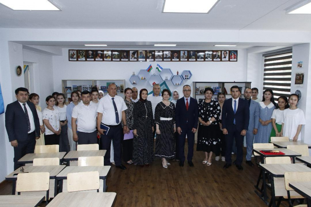 Özbəkistan universitetində Şirvani adına auditoriya açılıb