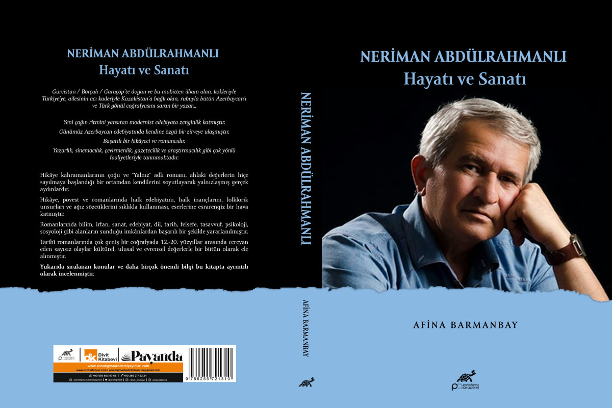 Türkiyədə Yazıçı Nəriman Əbdülrəhmanlı haqqında kitab nəşr olunub  