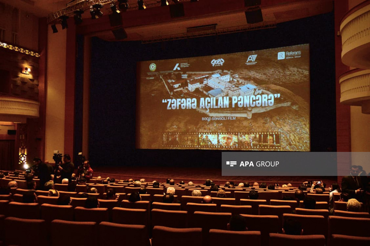 "Zəfərə açılan pəncərə" bədii-sənədli filminin təqdimatı keçirilib 