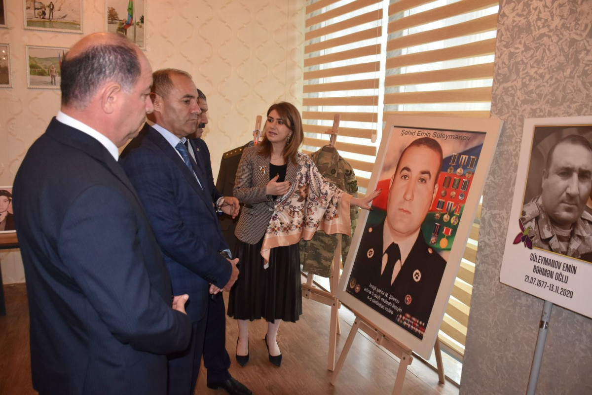 Şəhid mayor Emin Süleymanova həsr olunmuş kitabın təqdimatı olub 