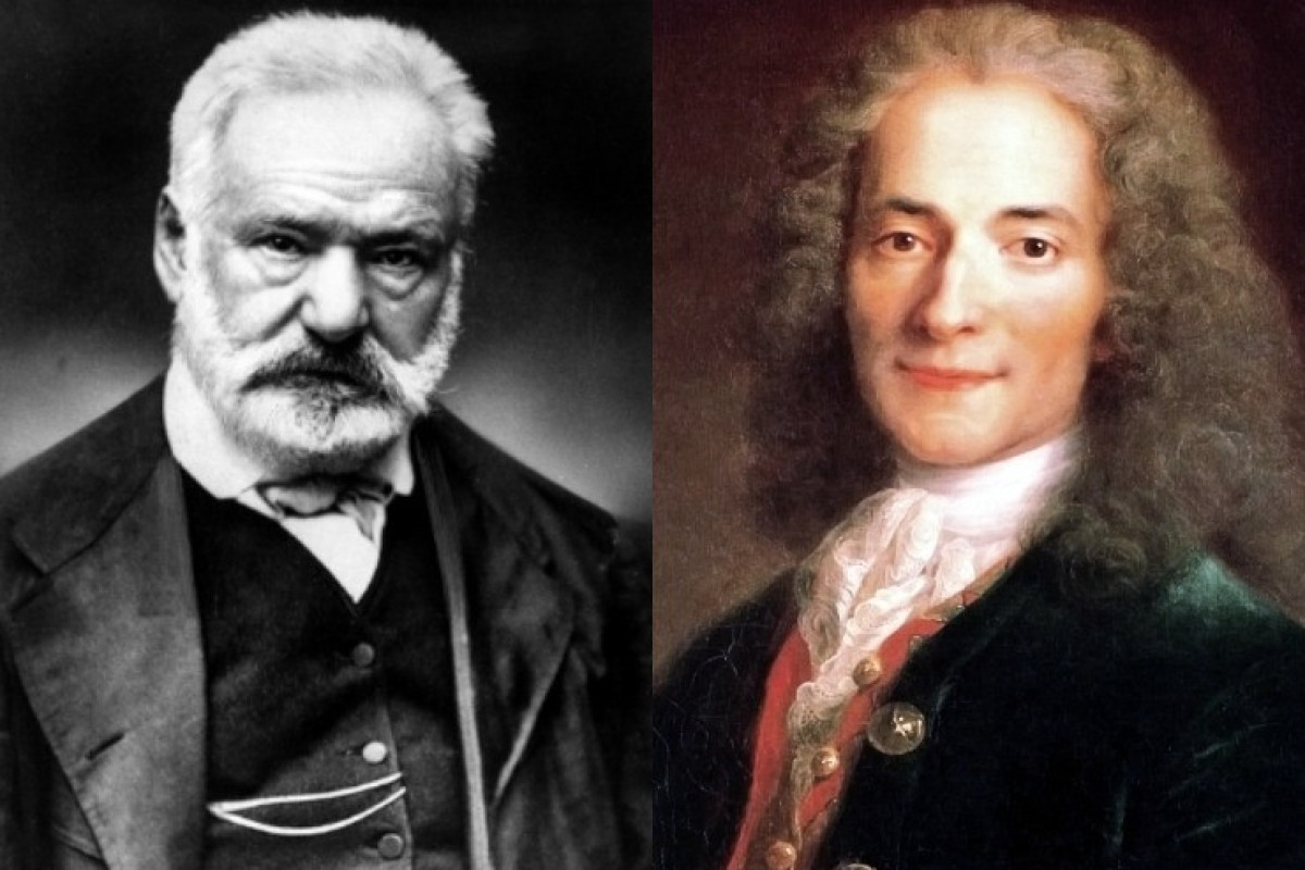 "Yoх, həyat ölümə хidmət еdə bilməz"- Viktor Hüqonun Volter haqqında çıxışı 