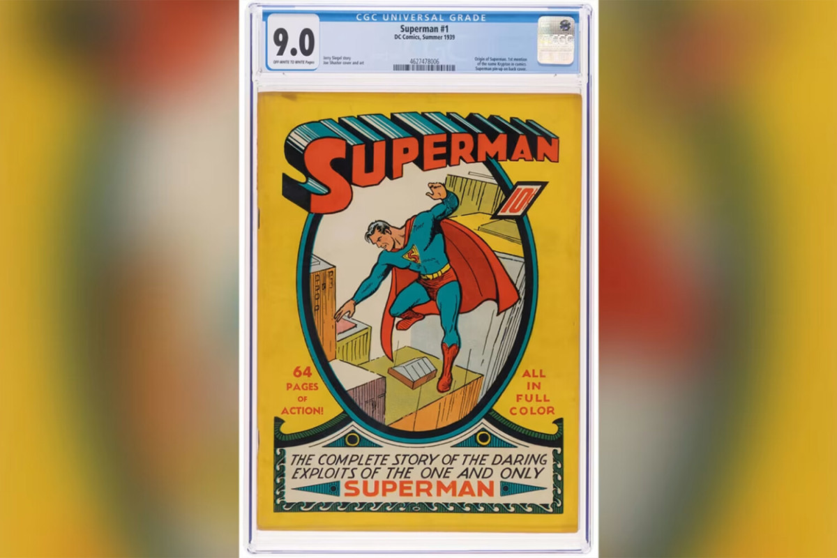 Tarixin ən bahalı nəşri - Təsadüfən çardaqda tapılan komiks  