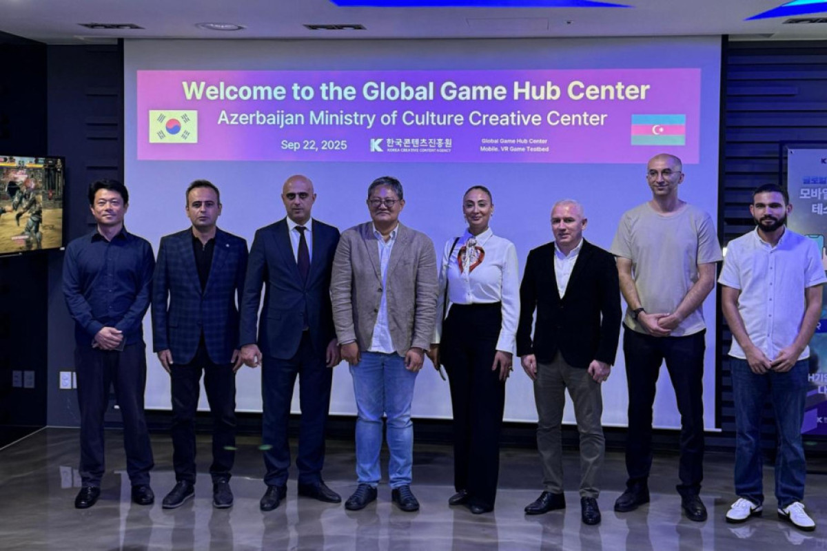 Yaradıcı Mərkəzin nümayəndə heyəti Cənubi Koreyada olub 
