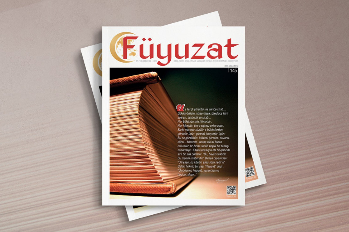 “Füyuzat”  jurnalının 145-ci nömrəsi çap olundu