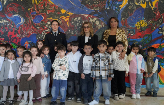 “Dünyanı uşaqlara verək!”  adlı bədii-maarifləndirmə aksiyası baş tutdu