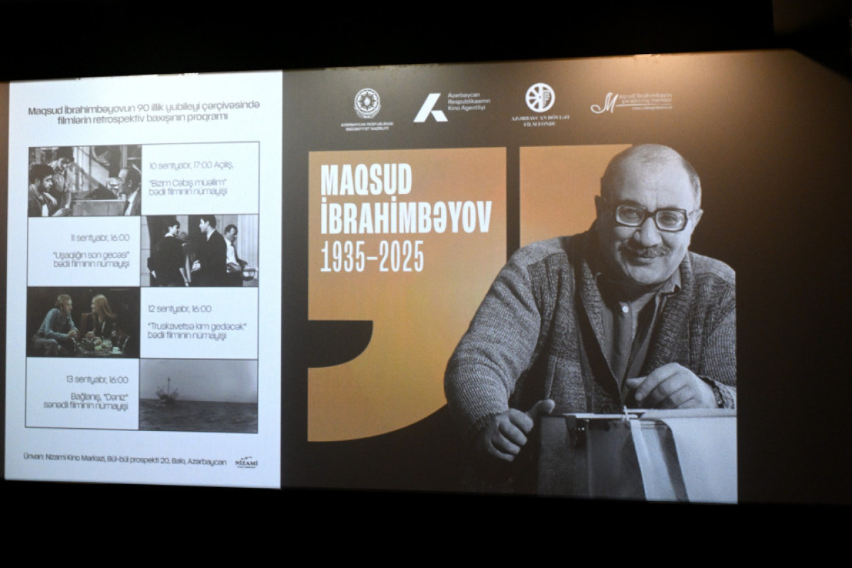 Maqsud İbrahimbəyovun  filmlərinin nümayişinə başlanılıb 