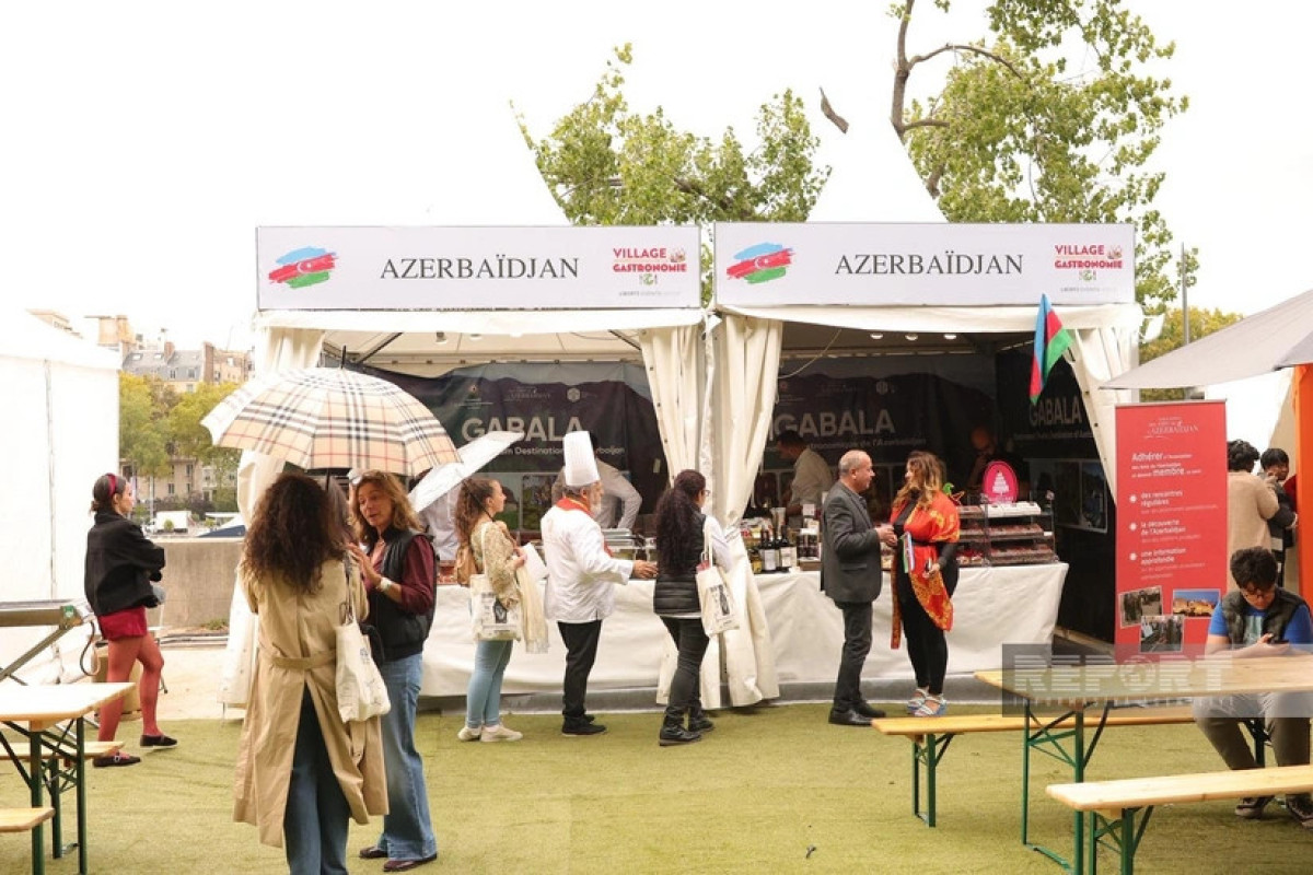 Fransada Beynəlxalq Qastronomiya Günlərində Azərbaycan pavilyonu 