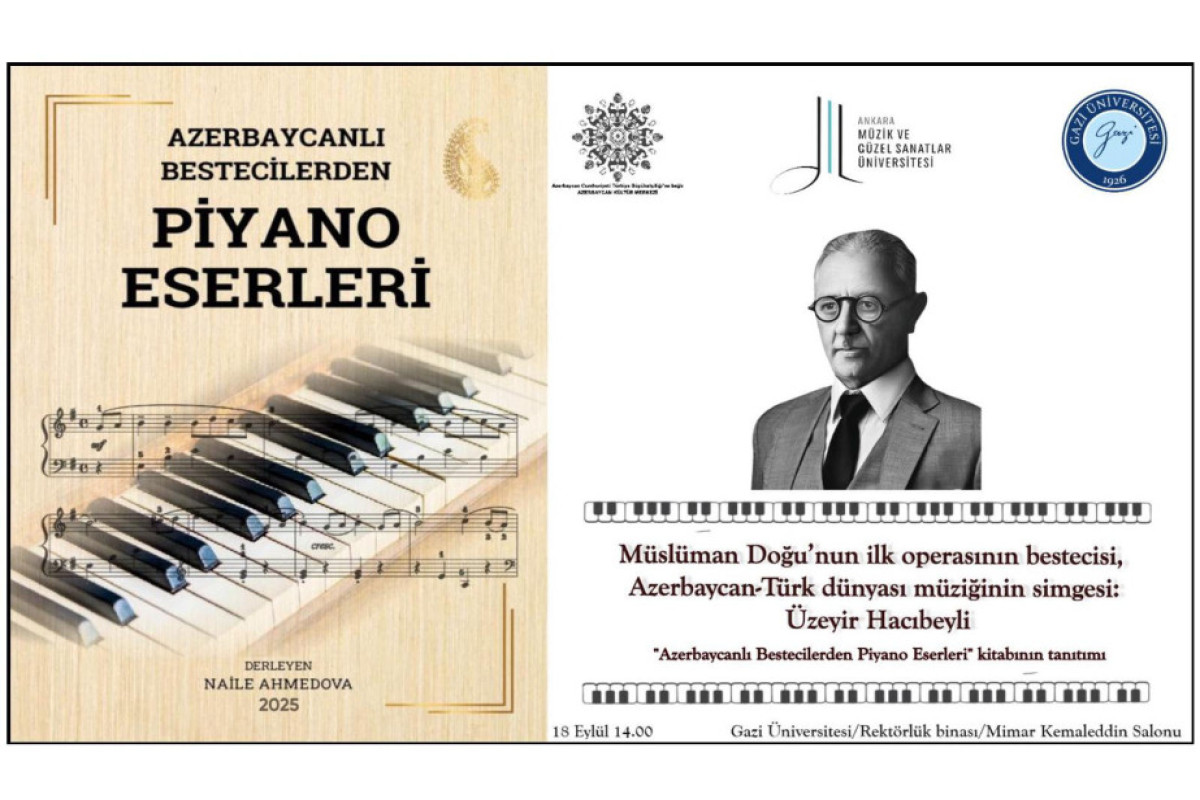 Ankarada Üzeyir Hacıbəylinin irsinə həsr olunmuş təqdimat və konsert keçiriləcək 