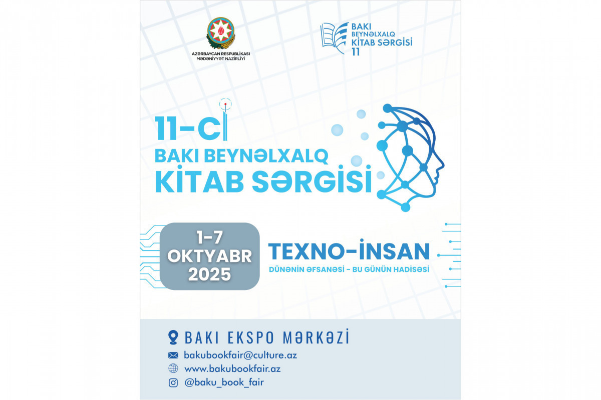 XI Bakı Beynəlxalq Kitab Sərgisində 41 xarici təşkilat iştirak edəcək 