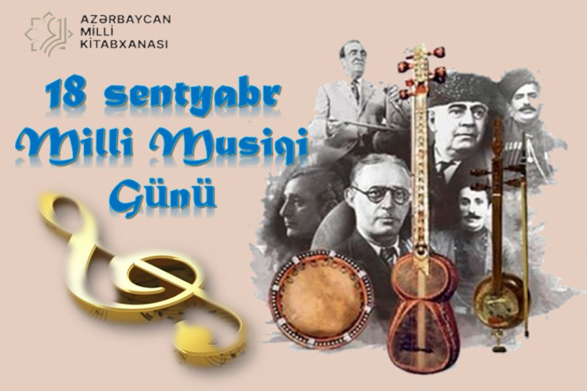 Milli Kitabxanada “18 sentyabr - Milli Musiqi Günü” adlı kitab sərgisi açılıb 