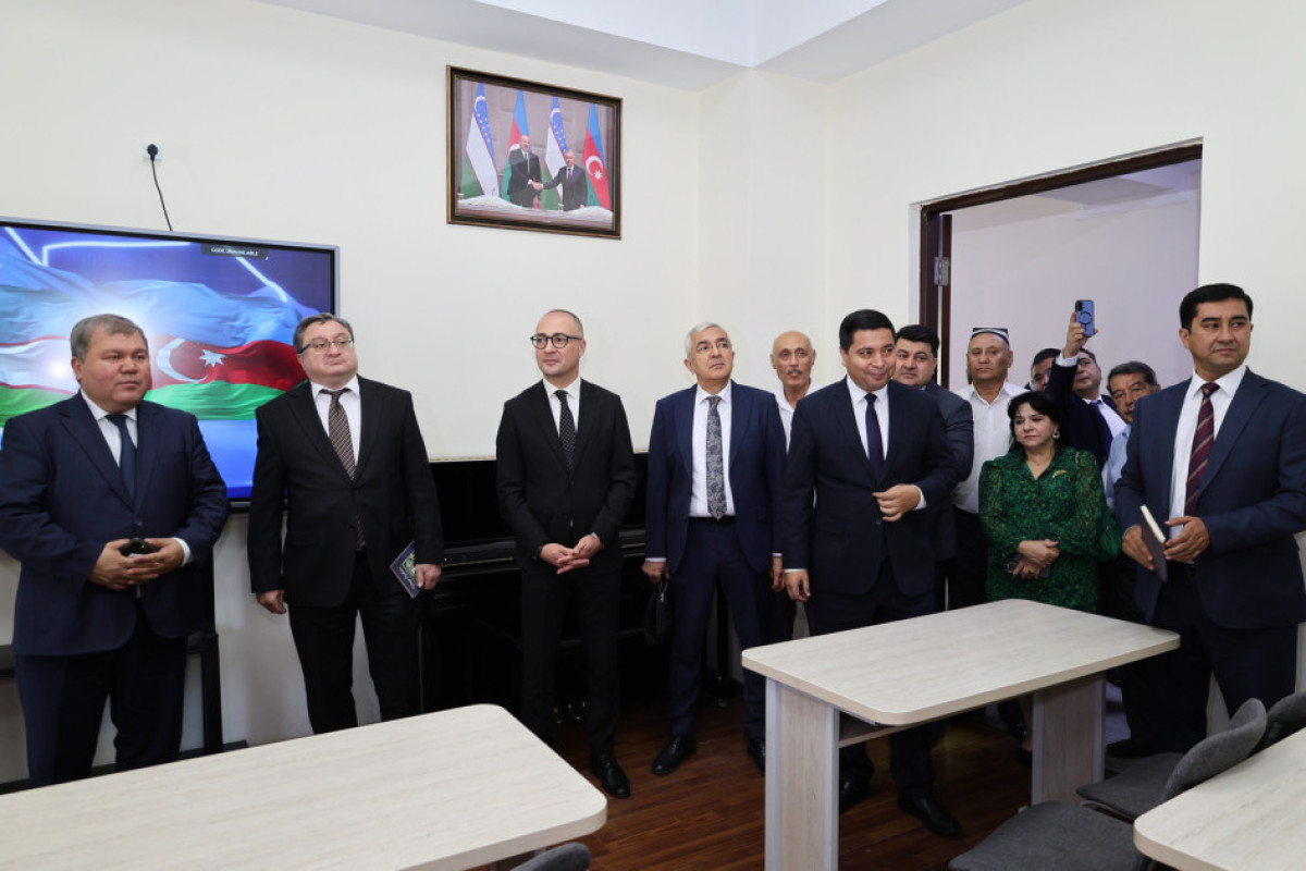 Özbəkistanın  Üzeyir Hacıbəylinin 140 illik yubileyi münasibətilə auditoriya açıldı 