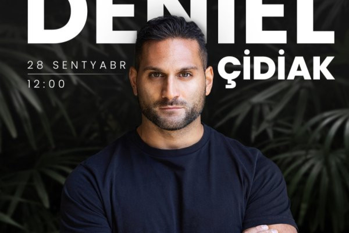 Deniel Çidiak ilk dəfə Azərbaycanda oxucularla görüşəcək 