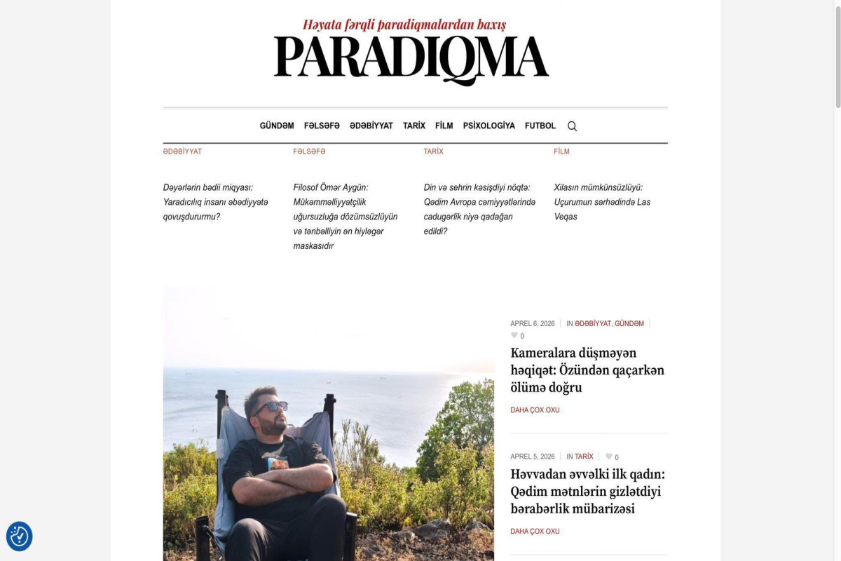 Paradiqma.az saytı təsis olundu  
