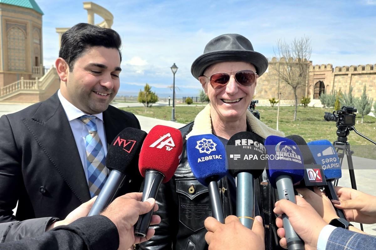 İsveç rejissoru Naxçıvanda film çəkilişlərinə başladı 