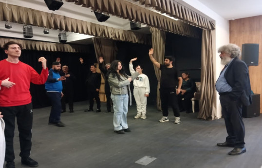 İrəvan Teatrında “Stalin – İzm” tamaşasının  məşqləri davam edir