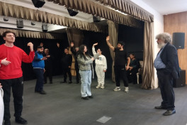 İrəvan Teatrında “Stalin – İzm” tamaşasının  məşqləri davam edir