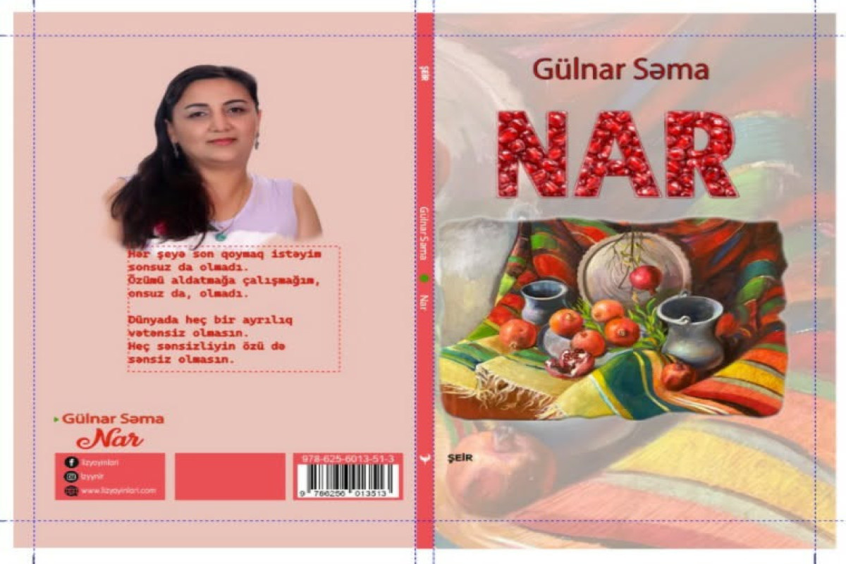 Gülnar Səmanın kitabı Türkiyədə çap olundu 
