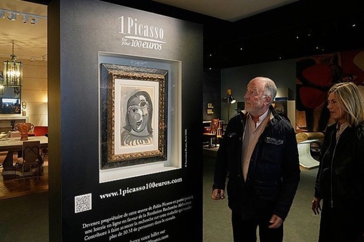 100 avroya Pikasso şansı: Parisdə unikal lotereya keçiriləcək 