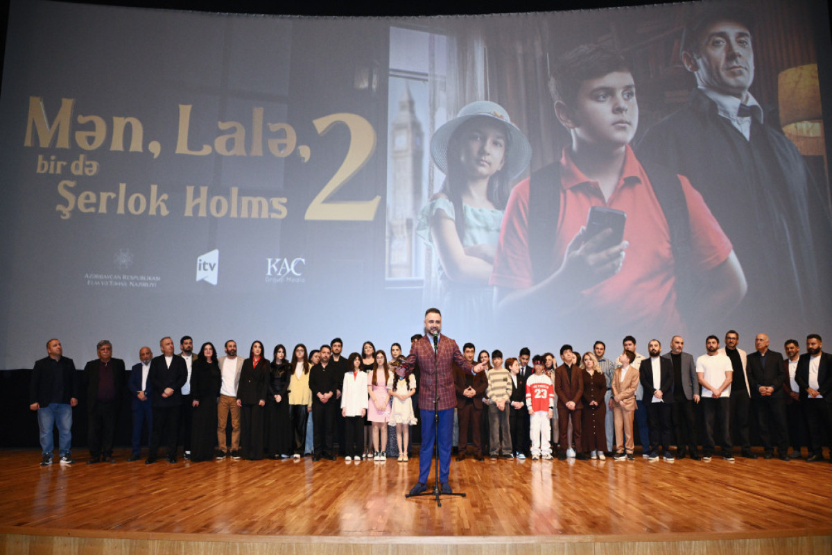 “Mən, Lalə, bir də Şerlok Holms 2”  filminin ikinci mövsümü təqdim olundu
