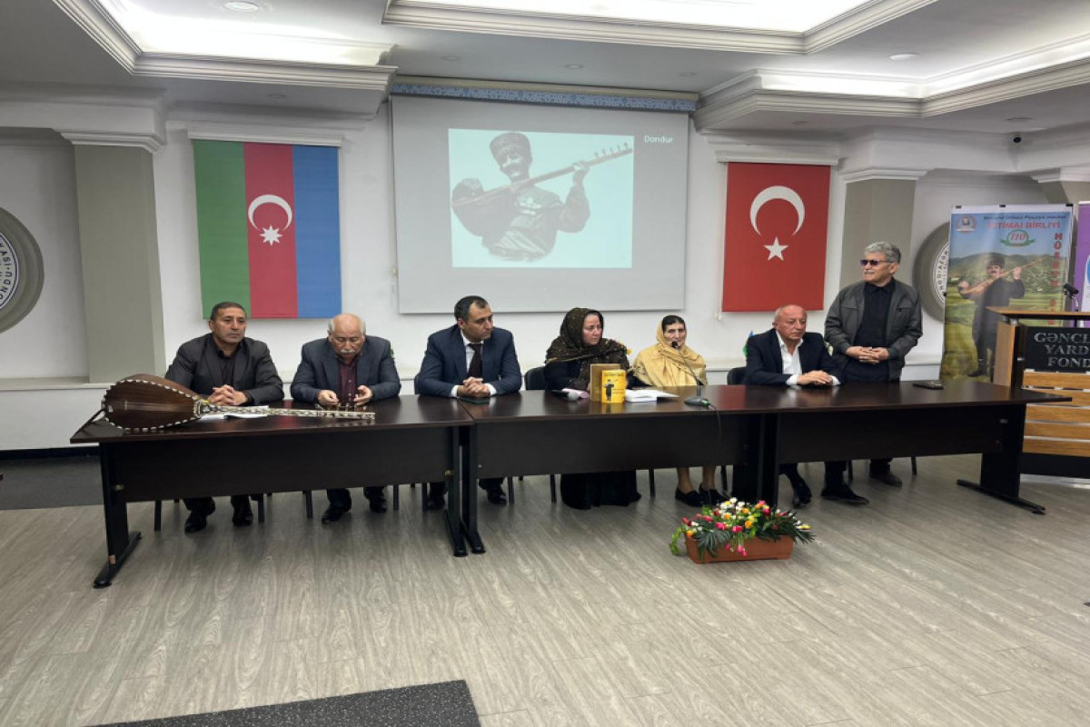 Aşıq Hüseyn Saraçlının 110 illiyinə həsr olunan tədbir keçirildi 