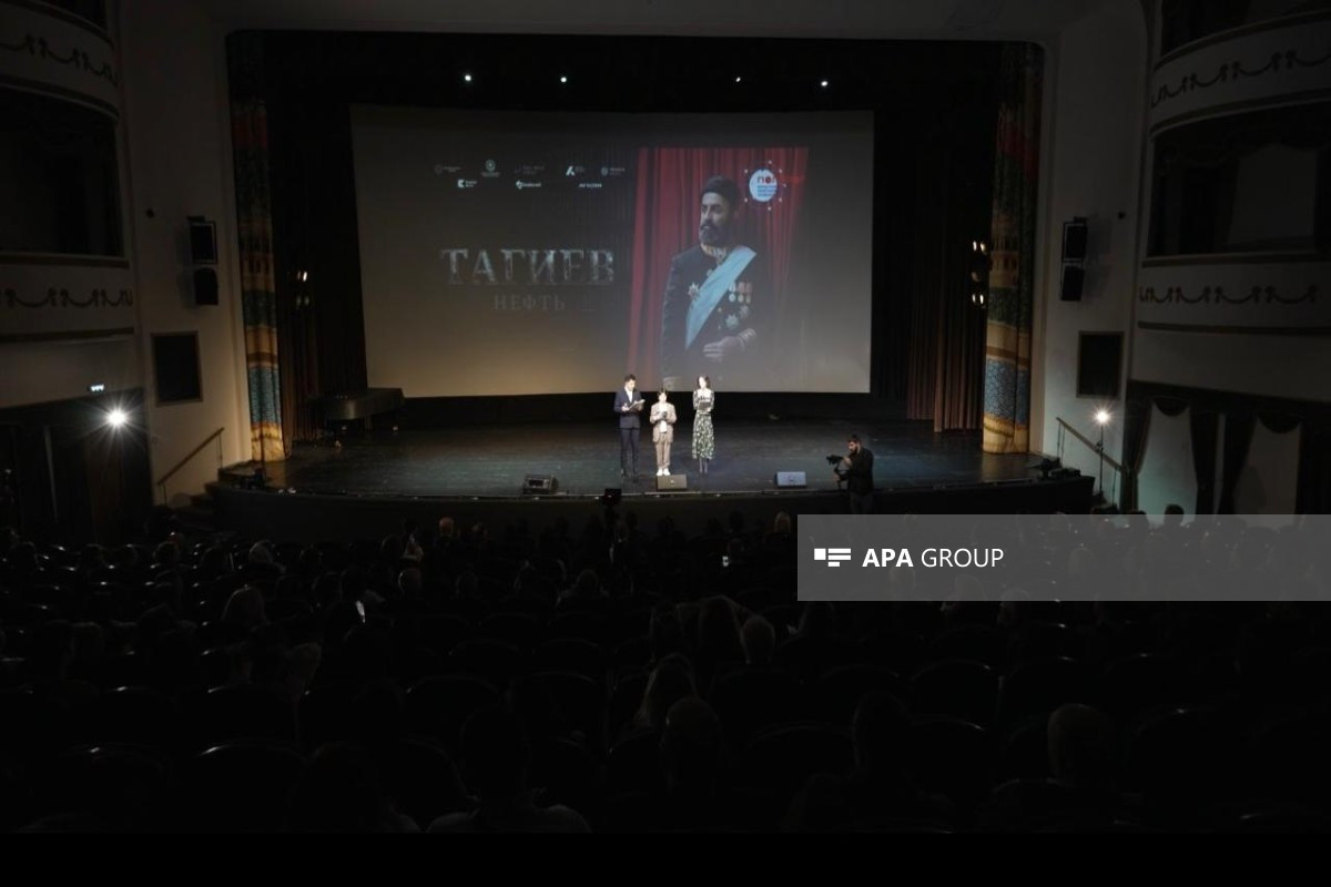 Moskvada “Tağıyev: Neft” bədii filminin təqdimatı keçirildi 