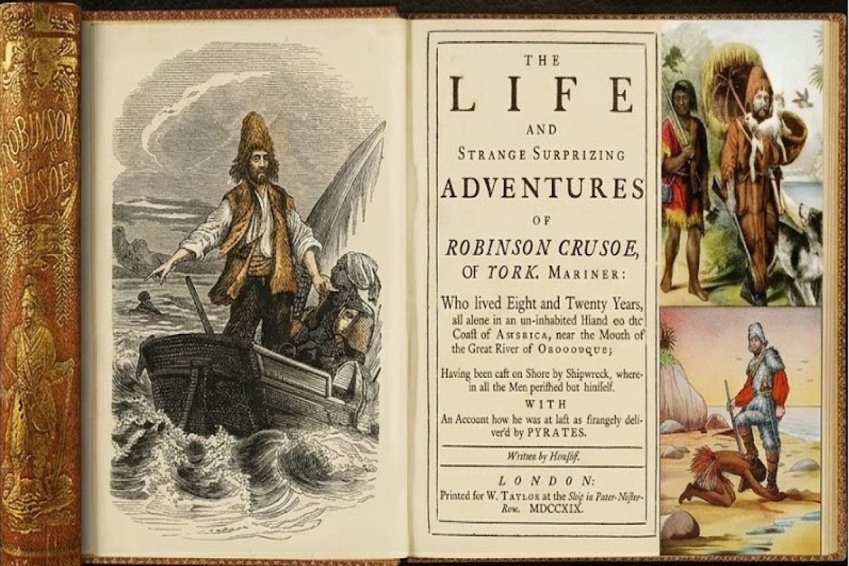 Kimsəsiz adada 28 il... - Orijinal adı 25 sözdən ibarət olan "Robinzon Kruzo" haqqında maraqlı faktlar  