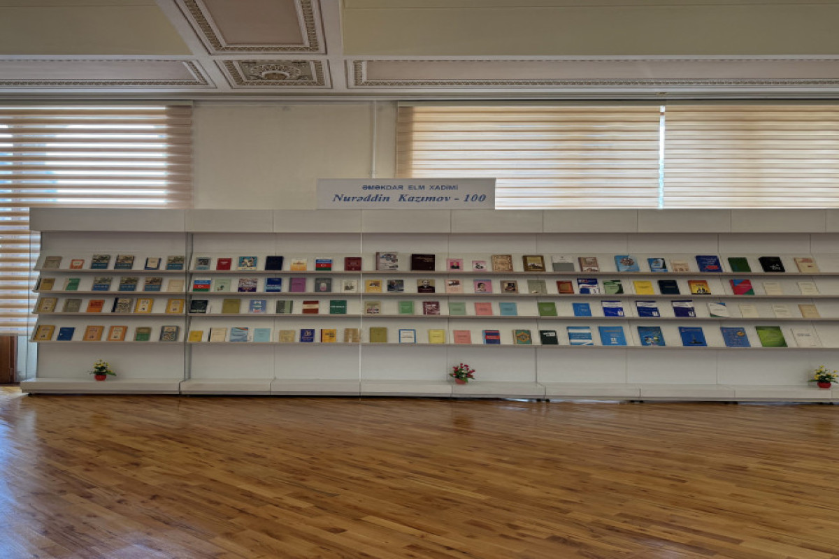 Nurəddin Kazımovun 100 illiyi münasibətilə sərgisi istifadəçilərə təqdim olundu 