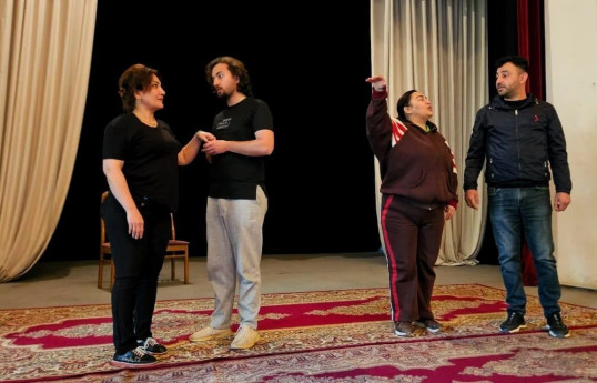 Ağdam Teatrında yeni tamaşanın məşqlərinə başlanıldı 