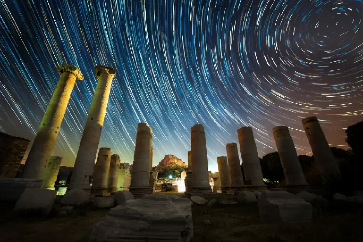 Qədim məbəddə astrofotoqrafiya layihəsi - Fotolar 