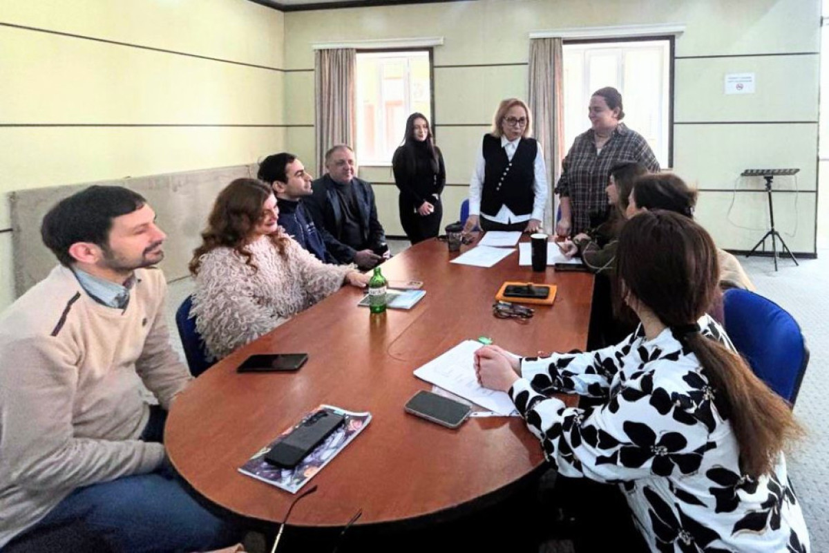 Gənc Tamaşaçılar Teatrında yeni tamaşasının oxunuş məşqlərinə başlanıldı 