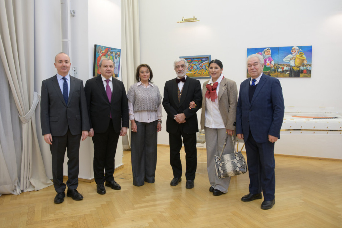 Vyanada Xalq rəssamı Əşrəf Heybətovun fərdi sərgisi açıldı 
