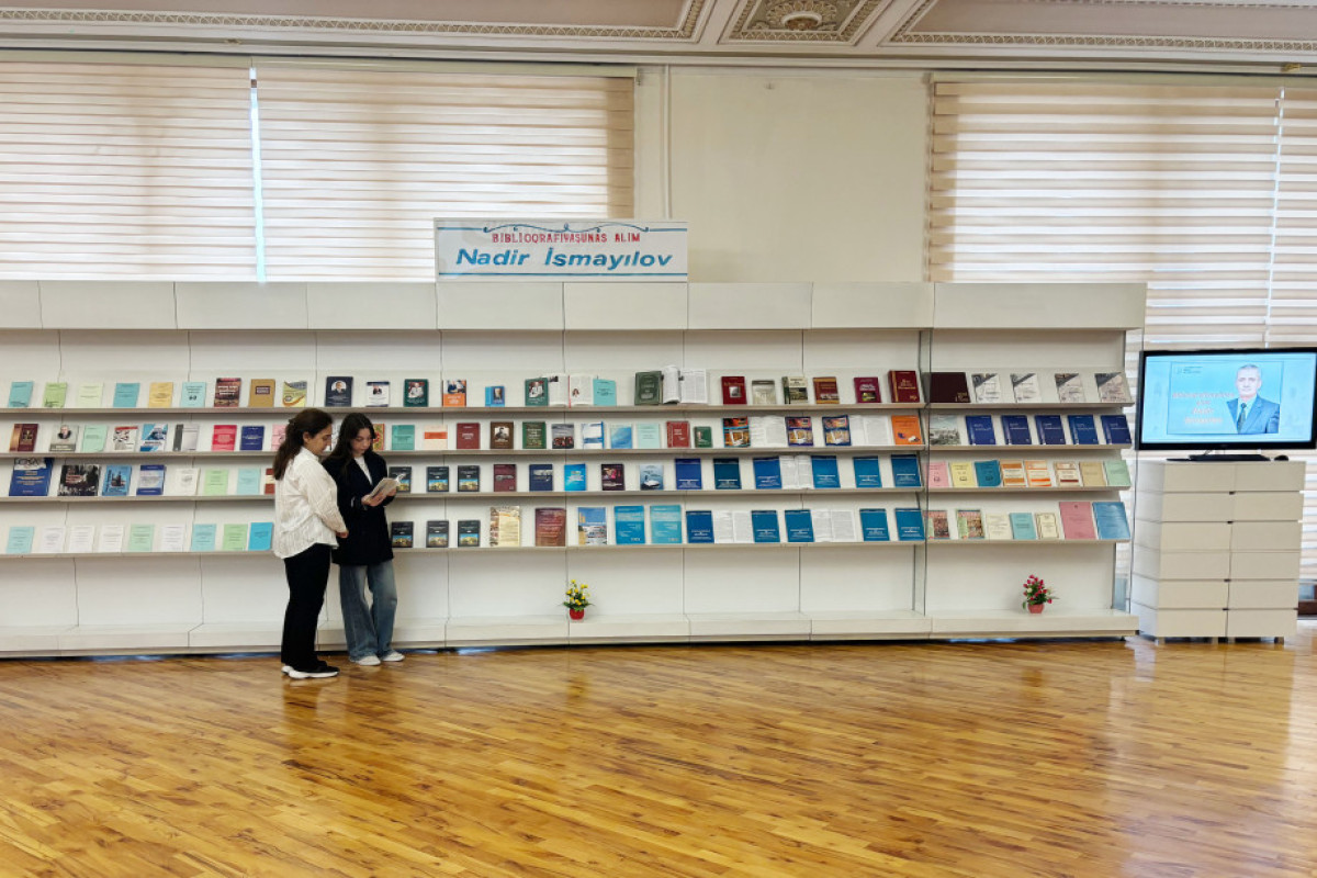 “Biblioqrafiyaşünas alim Nadir İsmayılov”  adlı sərgi hazırlandı