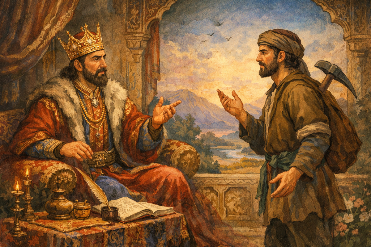 Dedi: Könlümdə o, gizlicə candır!  - Əlişir Nəvainin “Xəmsə”sindən Xosrovla Fərhadın deyişməsi 