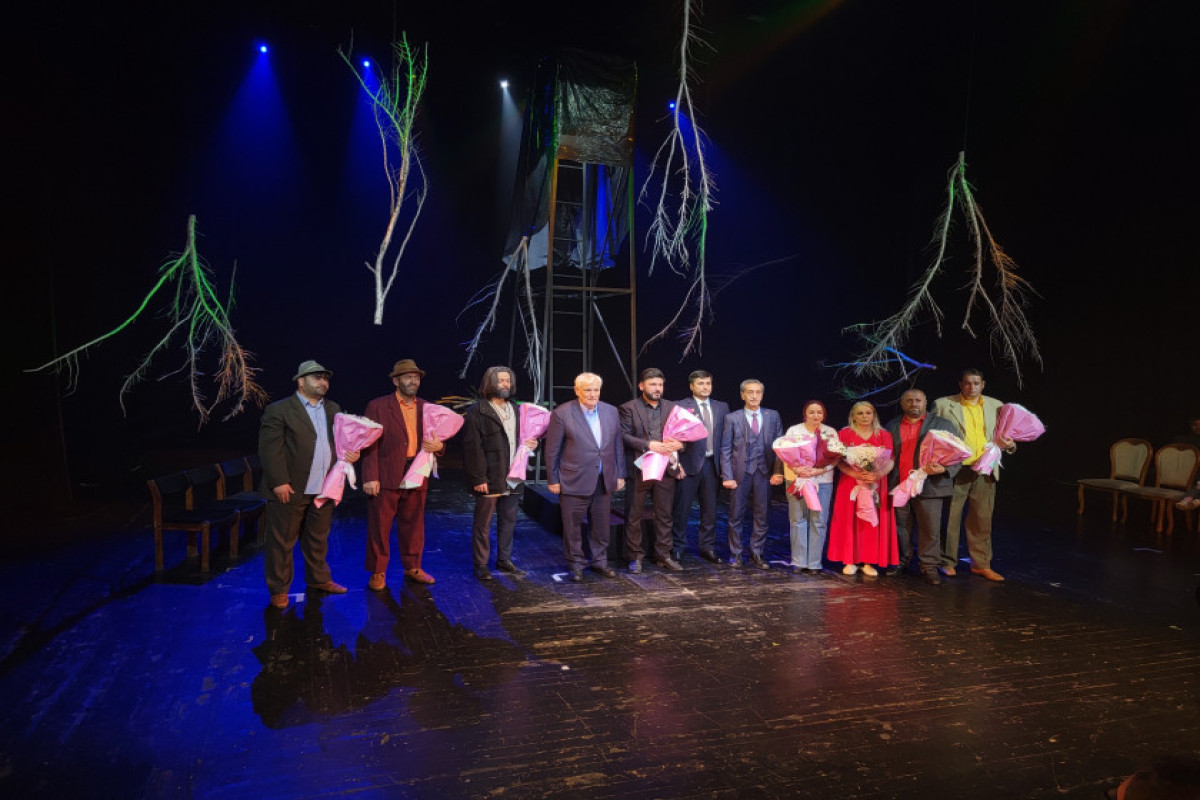 Xalq yazıçısı Kamal Abdullanın “Ruh” əsəri əsasında hazırlanan tamaşa nümayiş olundu 